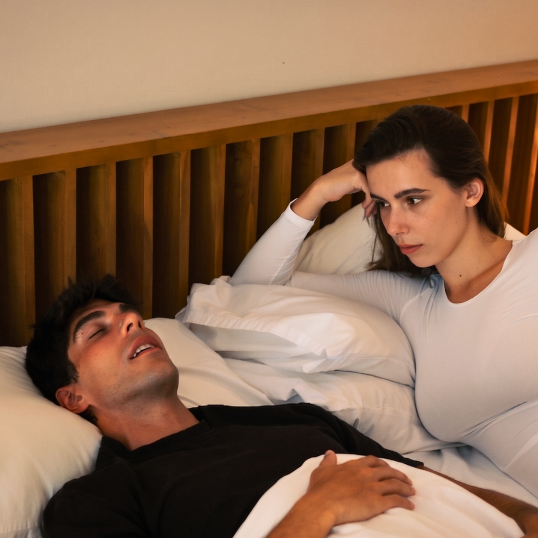 Less snoring, from night one