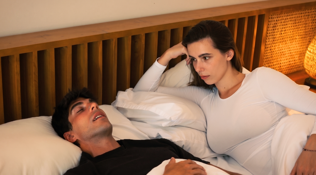 Less snoring, from night one